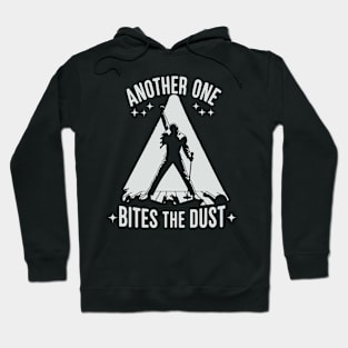 Another One Bites The Dust - Queen Tribute - Freddy Tribute - Mercury - Queen - Funny Sayings - Funny Gift - Funny Slogan - Funny Quotes - Funny Animals - Rock Tribute - Music Rock - Pop Hoodie